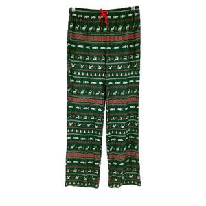 Magellan Outdoors Youth XL Green Holiday Lounge Pants Sleepwear Winter G8-25